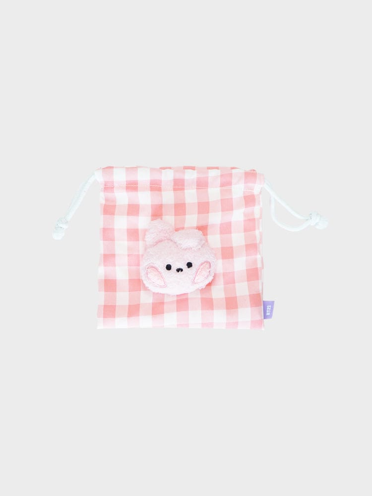 BT21 FASHION COOKY BT21 COOKY minini FACE STRING POUCH