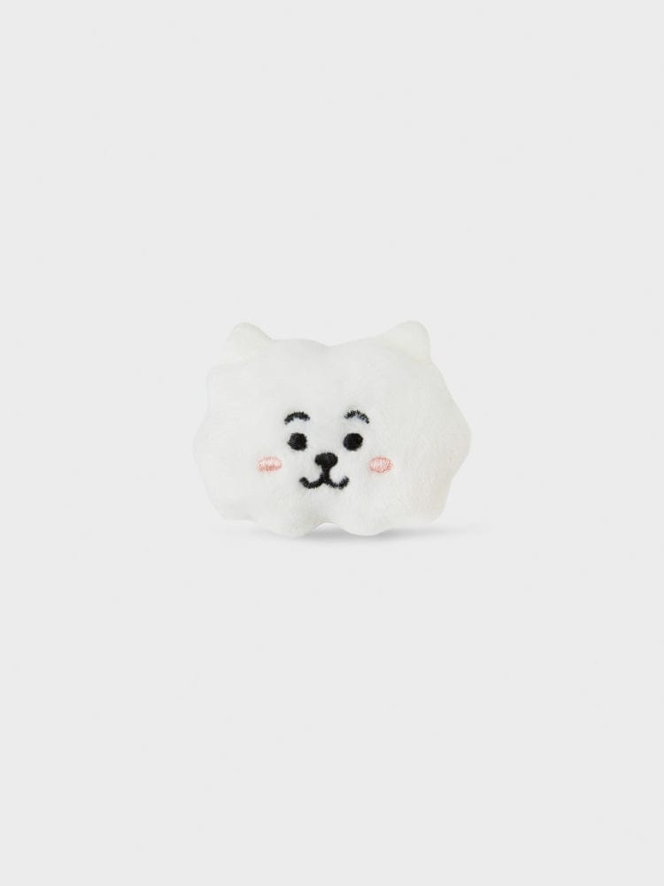 BT21 FASHION RJ BT21 RJ QUILTED BAG WITH FACE PLUSH BADGE WINTER EDITION