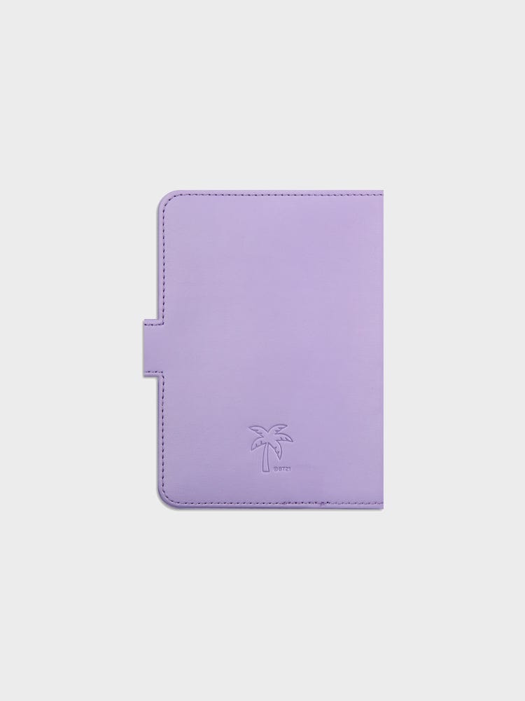 BT21 LIVING COOKY BT21 COOKY minini LEATHER PASSPORT COVER