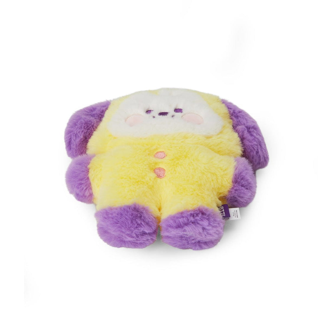 BT21 TOYS CHIMMY BT21 BABY CHIMMY FLAT FUR STANDING DOLL PURPLE HEART EDITION