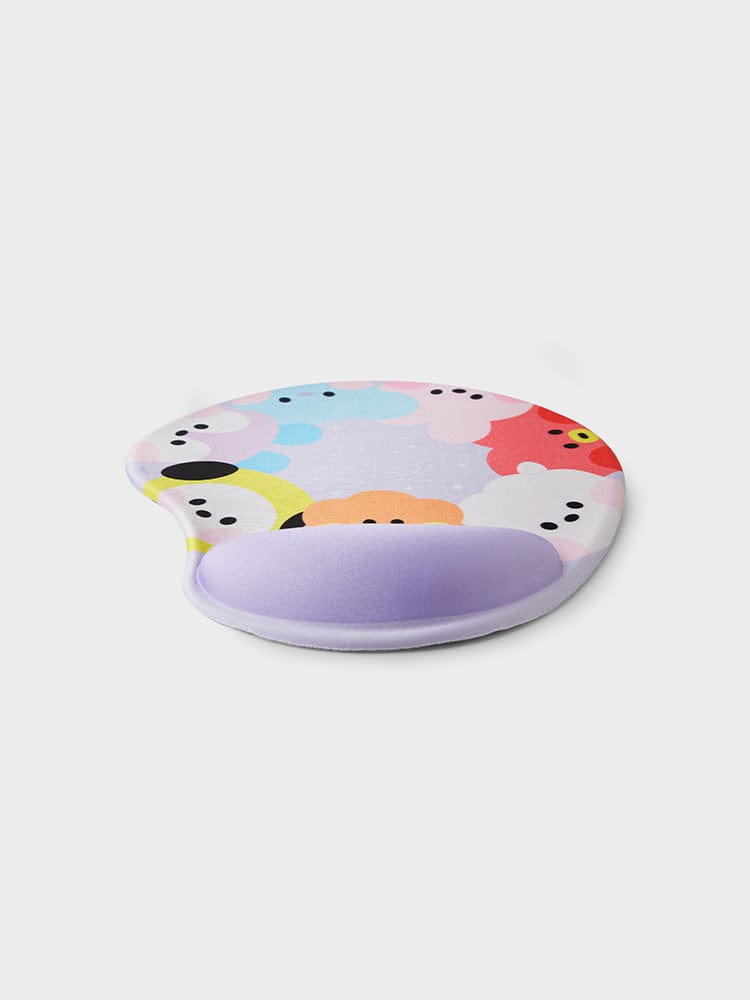 BT212 LIVING MOUSE BT21 MOUSE PAD GLITTER EDITION