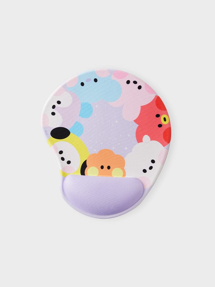 BT212 LIVING MOUSE BT21 MOUSE PAD GLITTER EDITION