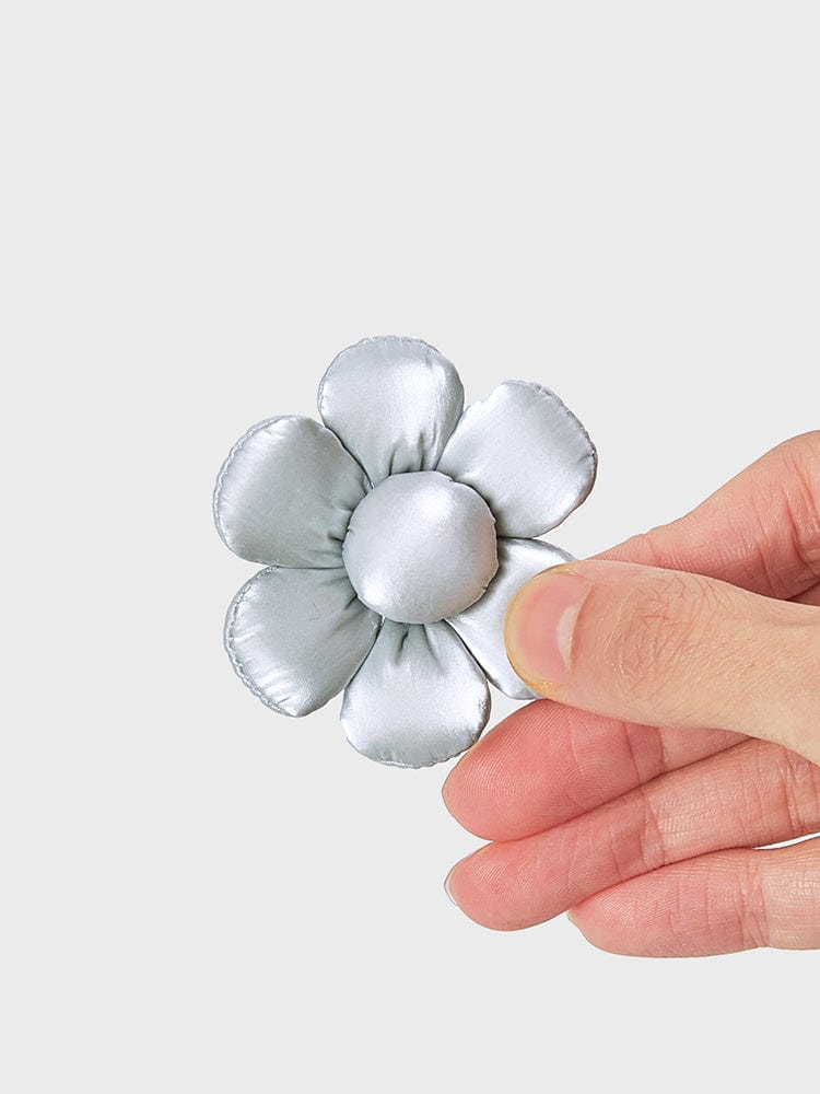 COLLER TOYS GRAY COLLER PADDED MINI FLOWER STICON PEARL GRAY