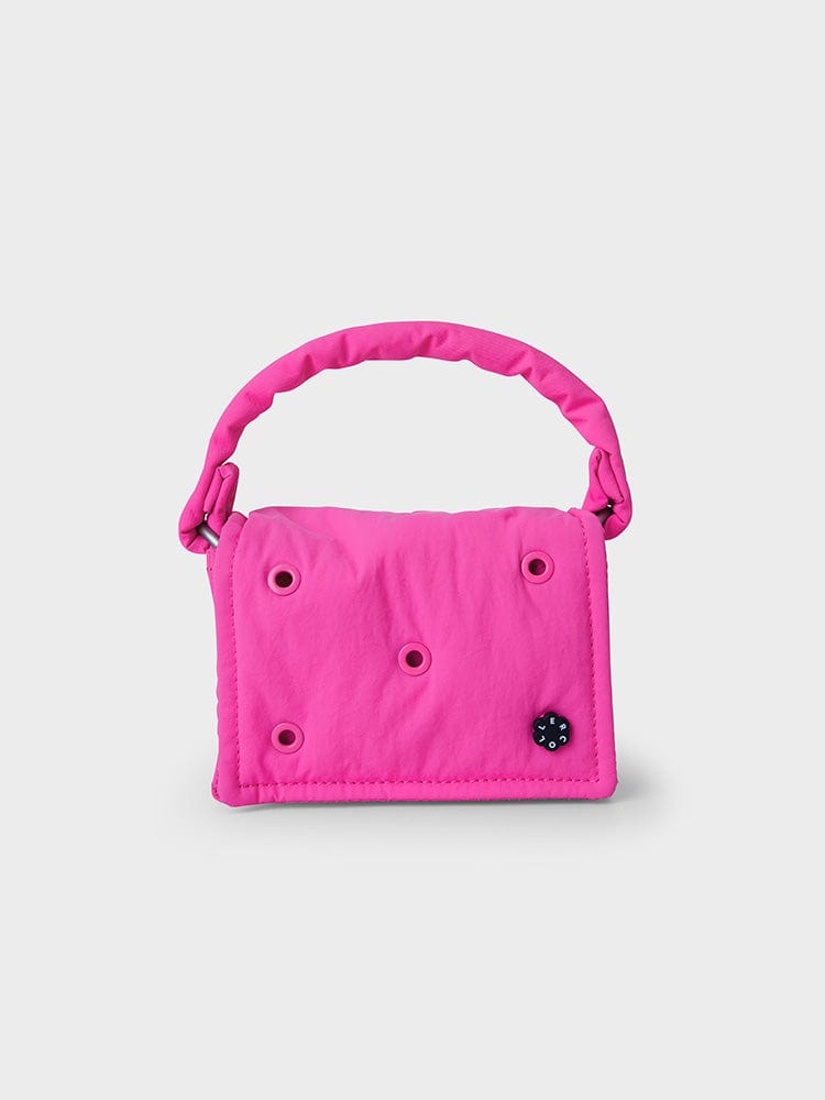 COLLER TOYS PINK COLLER PETITE TOTE BAG FUCHSIA PINK