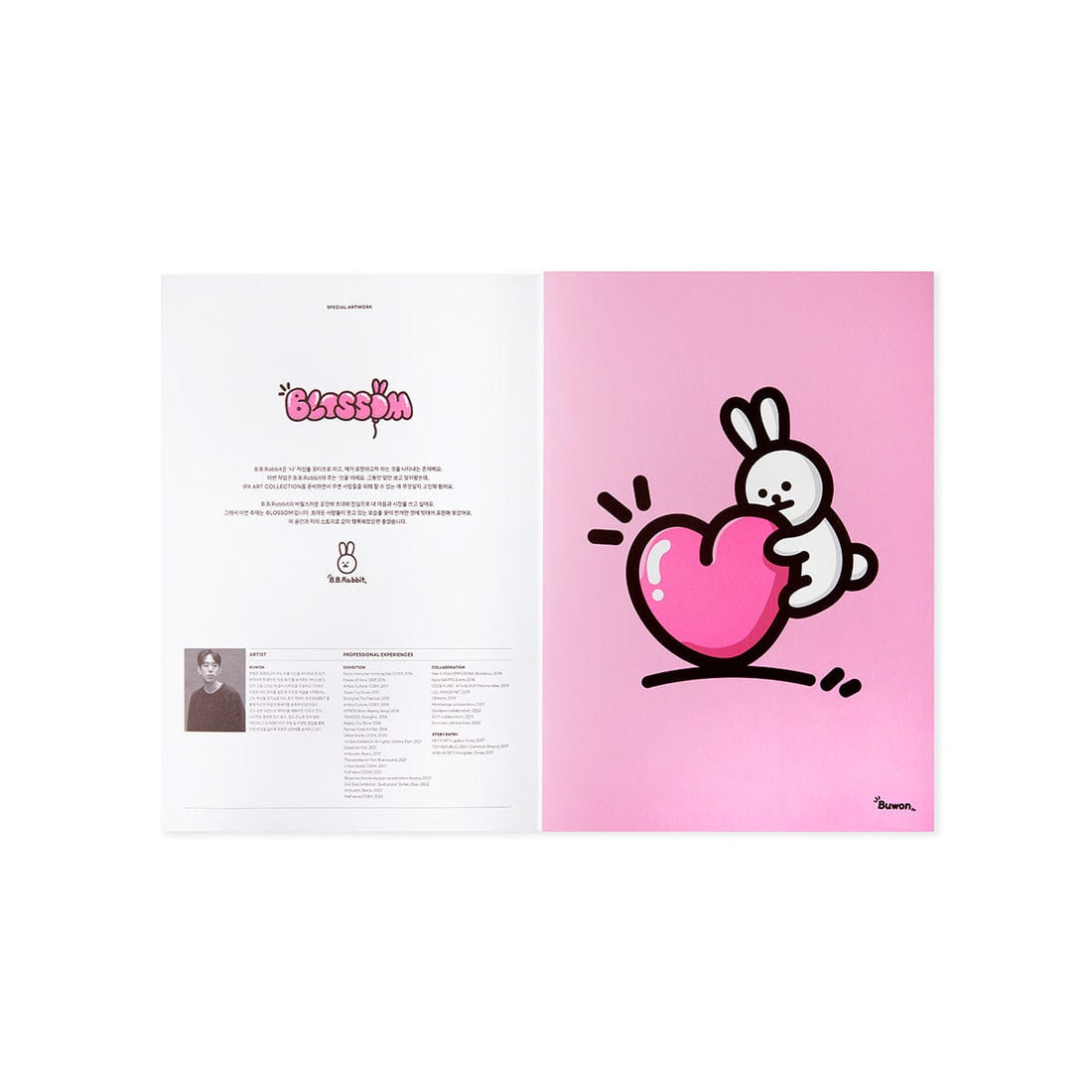 IPX ART TOYS POSTER BOOKLET BUWON B.B.Rabbit POSTER BOOKLET [IPX ART COLLECTION]