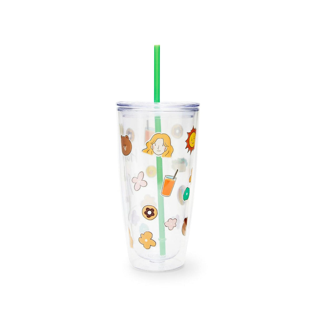 LINE FRIENDS LIVING 750ML LINE FRIENDS BROWN DRAWING MARY TUMBLER (750ml)