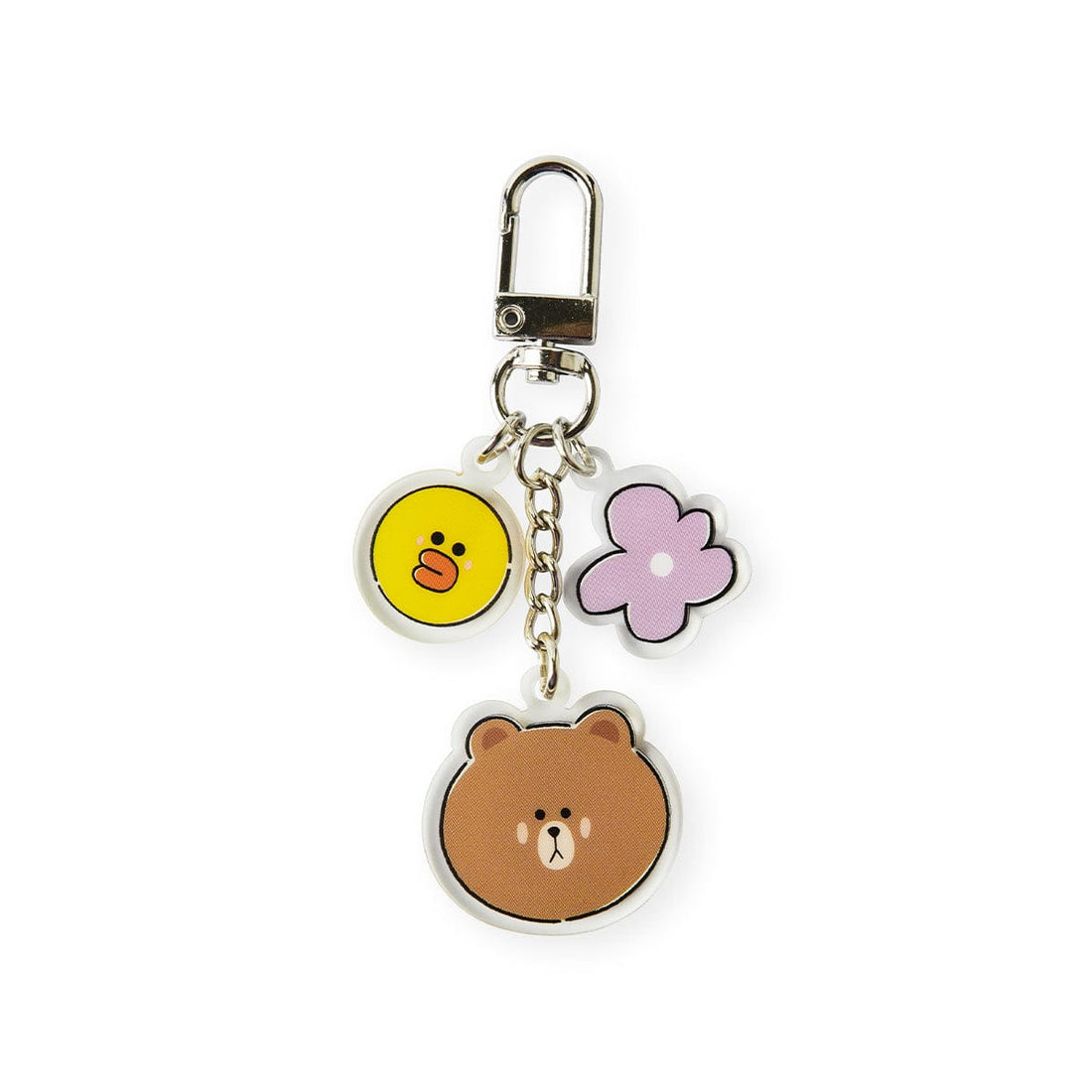 LINE FRIENDS LIVING B LINE FRIENDS BROWN DRAWING MARY ACRYLIC KEYRING - B