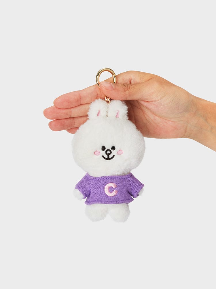 LINE FRIENDS TOY CONY LINE FRIENDS CONY IN PURPLE KEYRING