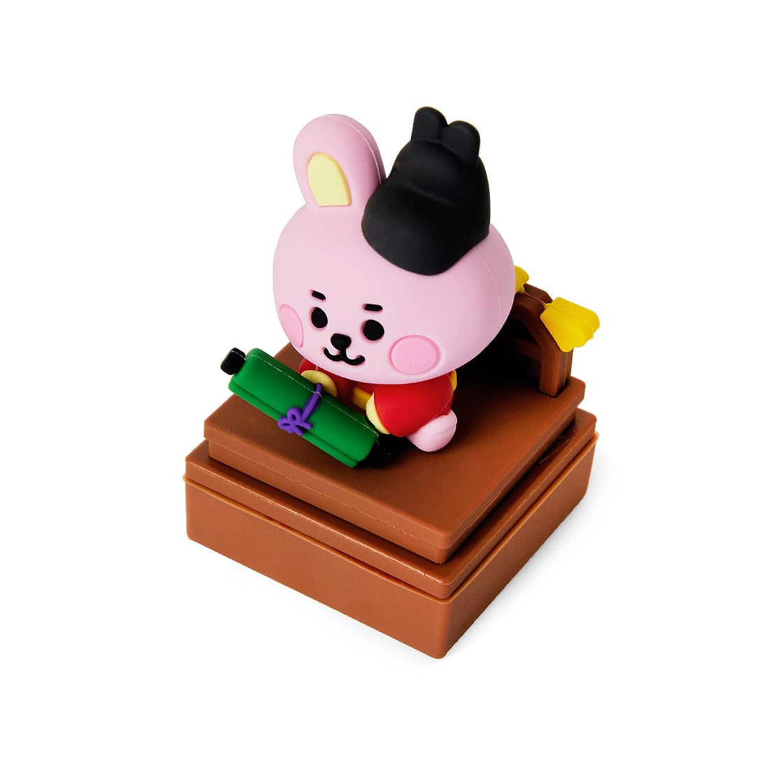 LINE FRIENDS TOYS COOKY BT21 COOKY BABY KING STAMP K-EDITION
