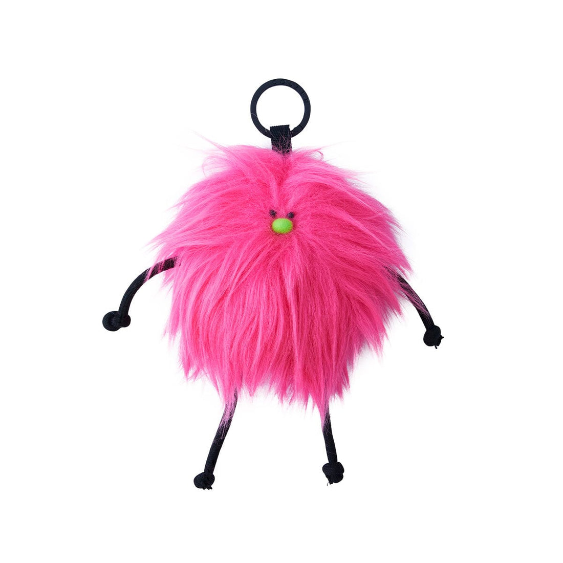 LINE FRIENDS TOYS PINK COLLER PINK FURRY DOLL KEYRING