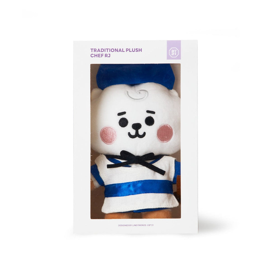 LINE FRIENDS TOYS RJ BT21 RJ BABY STANDING DOLL KEDITION