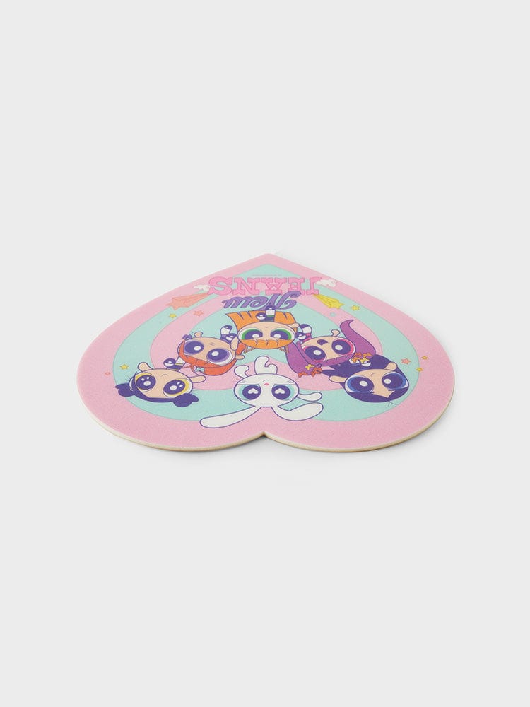 NEWJEANS SCHOOL/OFFICE MOUSE PAD THE POWERPUFF GIRLS x NJ MOUSE PAD