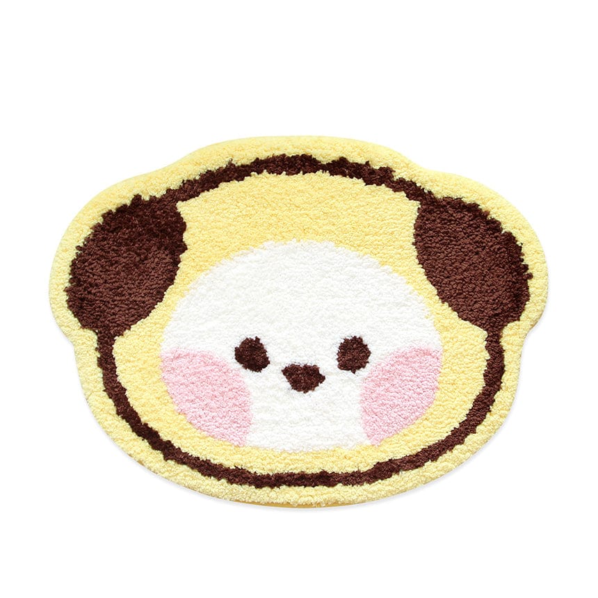 LINE FRIENDS HOUSEHOLD CHIMMY BT21 CHIMMY minini FACE RUG