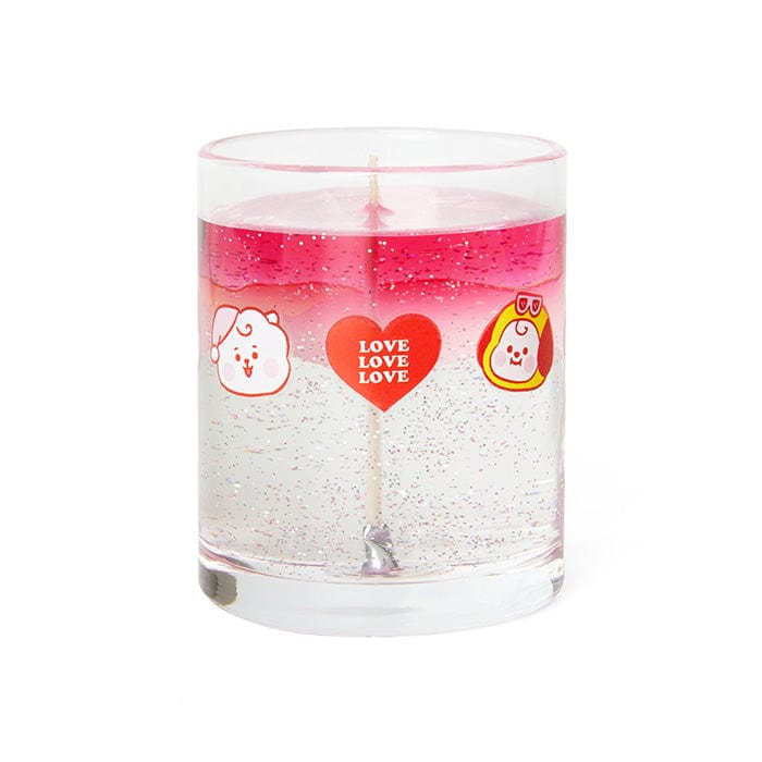 LINE FRIENDS HOUSEHOLD JELLY CANDLE BT21 BABY PARTY NIGHT JELLY CANDLE (UNSCENTED)