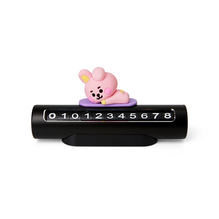 LINE FRIENDS LIVING COOKY BT21 COOKY BABY PARKING PHONE NUMBER PLATE