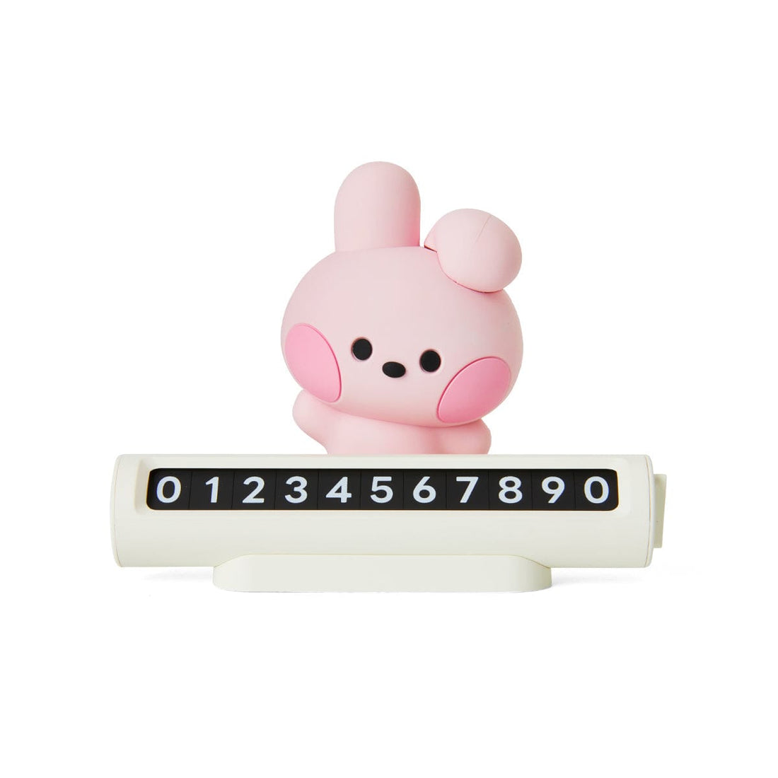 LINE FRIENDS LIVING COOKY BT21 COOKY minini PARKING PHONE NUMBER PLATE