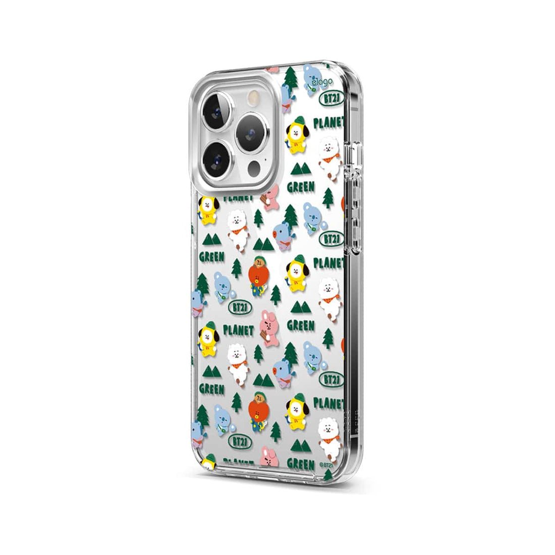 Bt21 Green Planet Forest Iphone Case – Line Friends Collection Store