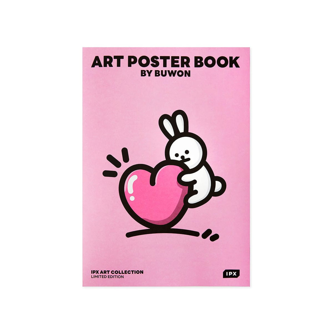 LINE FRIENDS TOYS BOOKET BUWON B.B.Rabbit POSTER BOOKLET [IPX ART COLLECTION]