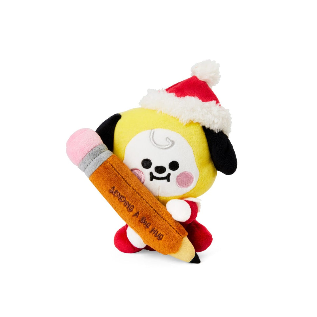 LINE FRIENDS TOYS CHIMMY BT21 CHIMMY BABY HOLIDAY MINI STANDING DOLL