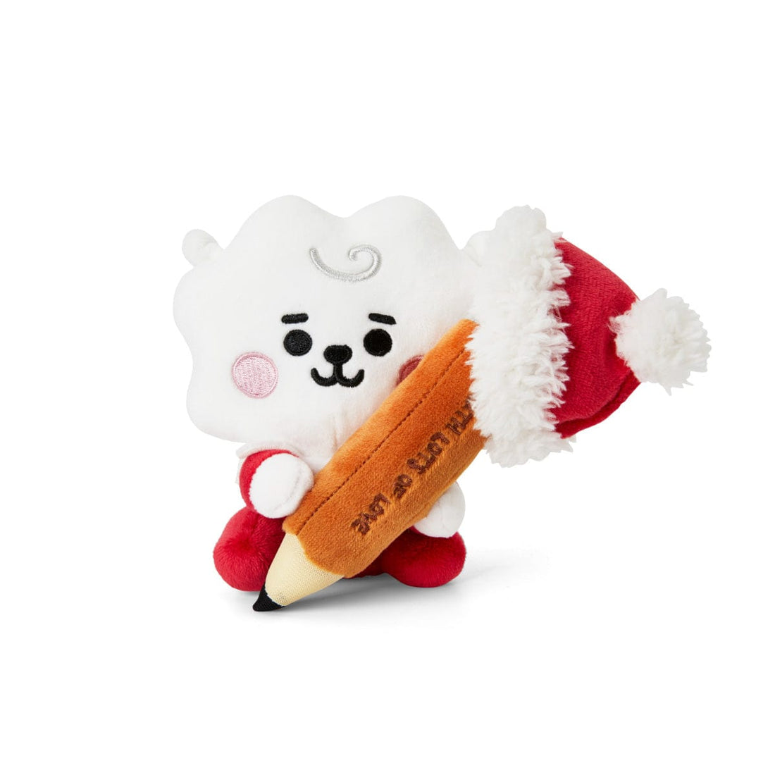 LINE FRIENDS TOYS RJ BT21 RJ BABY HOLIDAY MINI STANDING DOLL