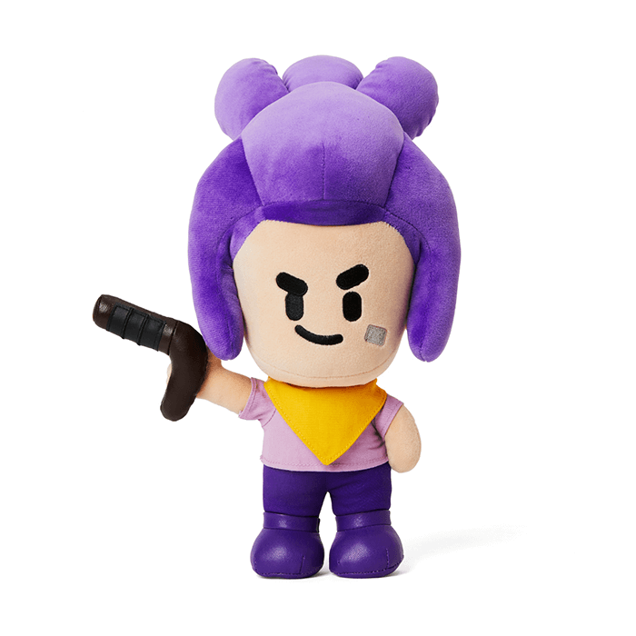LINE FRIENDS TOYS SHELLY BRAWL STARS SHELLY STANDING DOLL