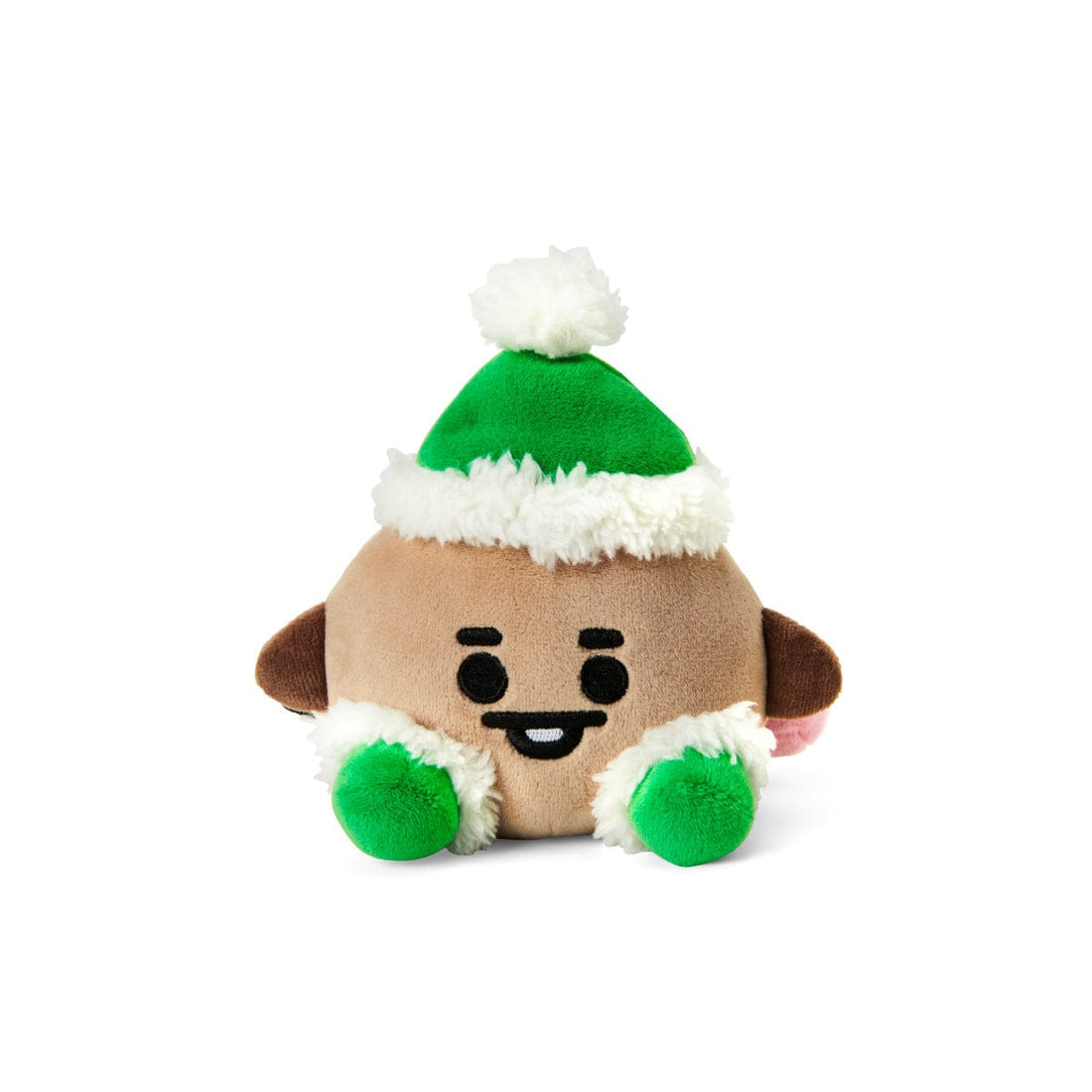 LINE FRIENDS TOYS SHOOKY BT21 SHOOKY BABY HOLIDAY MINI STANDING DOLL